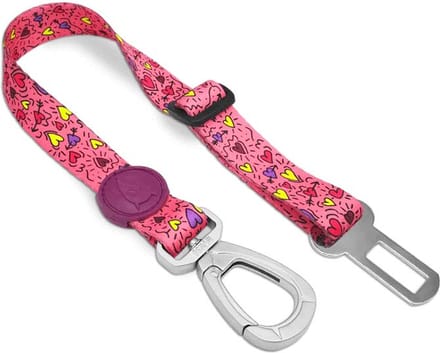 Morso - Honden Autogordel Gerecycled Pink Think Roze