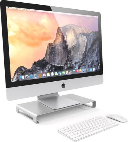 Satechi Slim Aluminium Monitor Stand - Silver