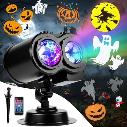 Verrekijker Projector - Kerstprojectorlamp - Projectorlampen - Waterdichte - Waterrimpelingpatroon - Inclusief Afstandsbediening