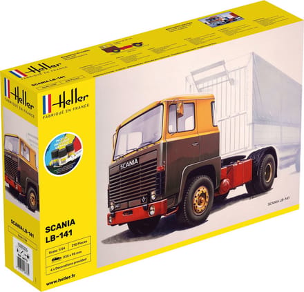 Heller Modelbouwpakket Auto - 56773 Scania LB-141 Truck - Starter Kit Plastic - 1:24 - Modelbouw