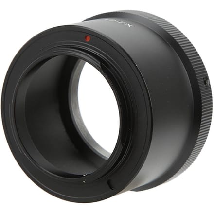 Aluminiumlegering T2‑FX Adapterring voor T2 Mount Lens naar voor Fuji FX Mount Camera Adapterring black