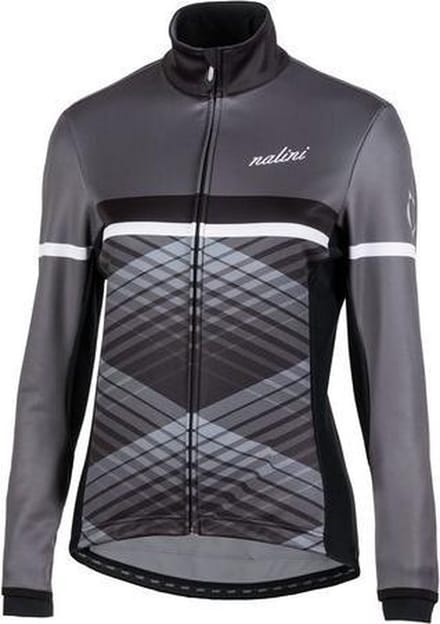 Nalini AHW ws Lady Jacket  Fietsjack - Dames - Maat S - grijs/zwart/wit
