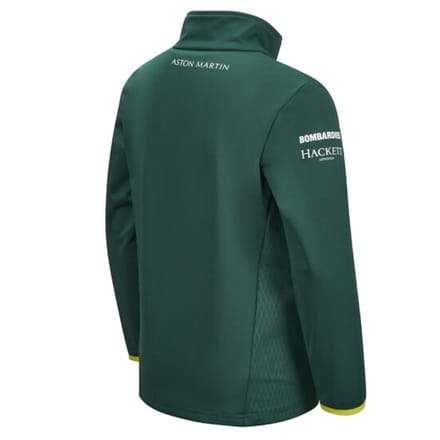 Aston Martin F1 Official Team Kinder Groen Softshell Jas