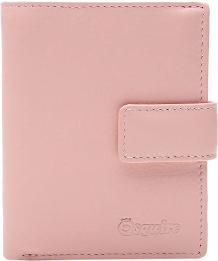 Esquire Leren portemonnee Viktoria 62 Wallet Apricot zalmroze