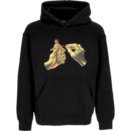 Dominet Hoodie Zwarte herenhoodie