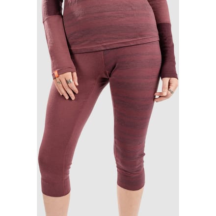 Ortovox 185 Rock 'N' Wool Short Thermo Broek rood