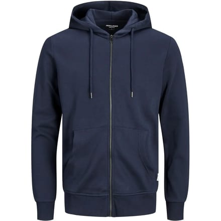 JACK & JONES - JJEBASIC SWEAT ZIP HOOD Heren Vest
