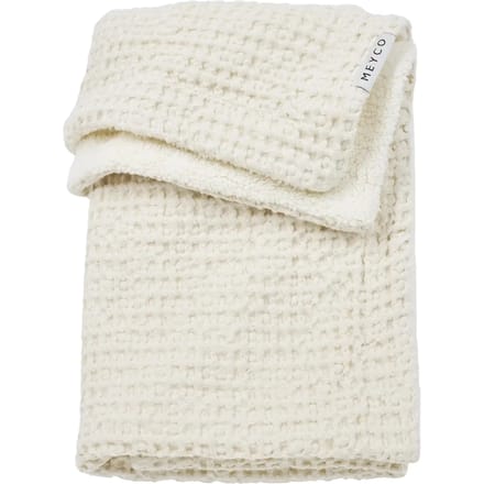 Meyco Baby Wafel Teddy wiegdeken - nature - 75x100cm - 2.0 TOG