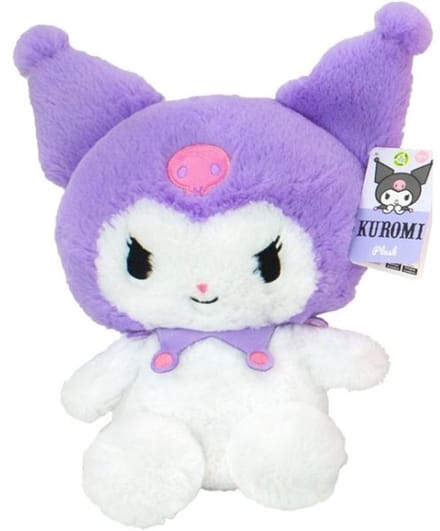 Hello Kitty – 23cm Fluffy Purple Kuromi Plush