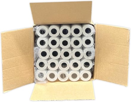 200 Stuks Thermische Rollen 57x30x12 voor Kassasystemen en Mobiele Betaalterminals