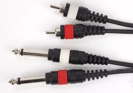 MUSIC STORE Cinch-jackkabel 3m standaard - Audio kabel