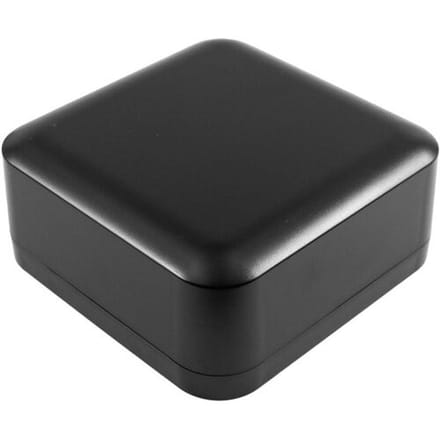 Hammond Electronics 1557FABK Wandbehuizing 160 x 160 x 70 ABS Zwart 1 stuk(s)