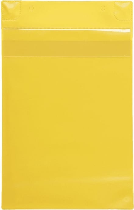 Magneetmap tarifold A4, geel, 225 x 355 mm, 5/VE