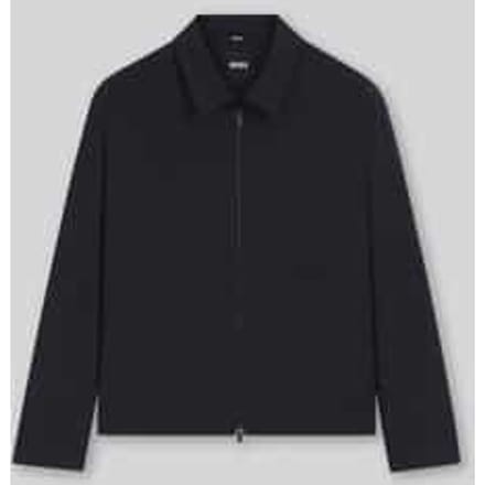 relaxed fit blouson van wolmix model 'CARPER'