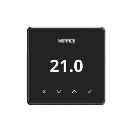 WARMUP Element WiFi thermostaat | Elektrische vloerverwarming | Kleur: Zwart