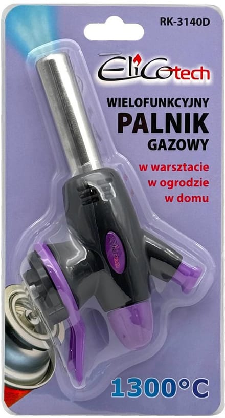 Elico RK-3140D Serie - Gasbrander - Piezo-elektrische Ontsteking - Regelbare Vlam