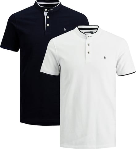 Jack & Jones Heren poloshirt 2 pack Paulos Mao