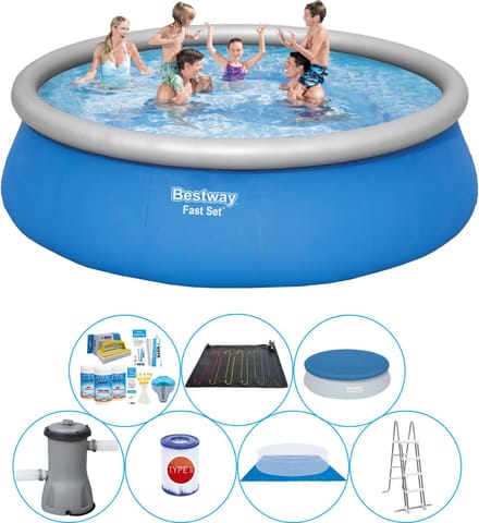 Fast Set Rond 457x122 cm - Zwembad Combi Deal