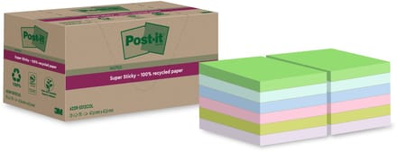 Memoblok post-it 622 rss12col 47.6x47.6mm colour | 24 stuks
