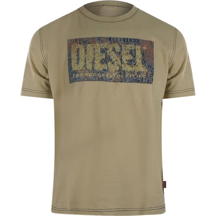 Diesel Block Logos Pelican T-shirts