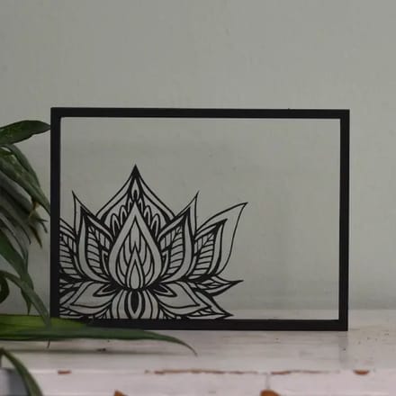 Houten Lijstje - Floating Frames - Sacred Bloom