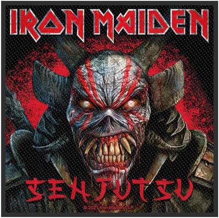 Iron Maiden - Senjutsu Back Cover Patch - Multicolours