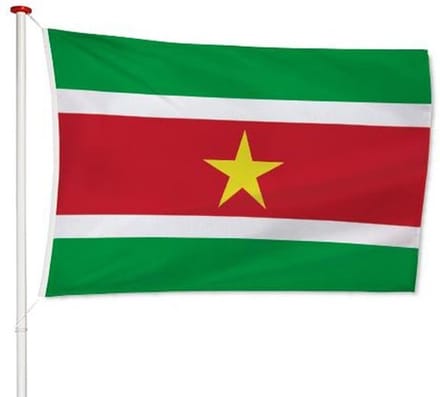 Surinaamse Vlag - 150x90cm