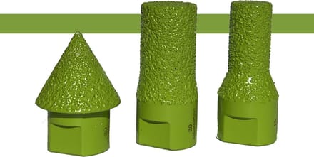 Pro-Diam Vormfrees voor Keramiek – Kegelfrees D30 – Ø30 mm – Professionele Diamantfrees voor Tegels & Natuursteen