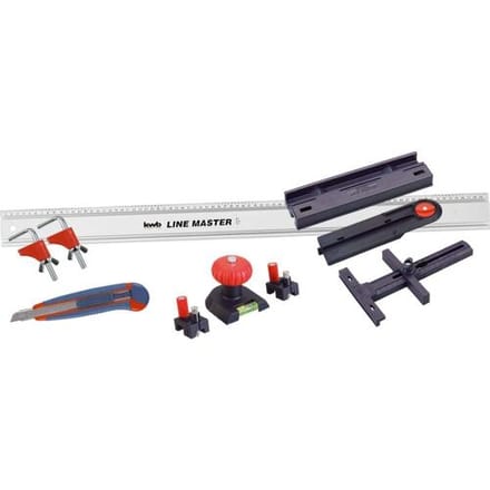KWB LineMaster – Zaaghulpstukken set - 10-delig