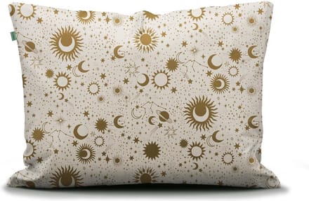 COVERS & CO Luna Tic Dekbedovertrek Ecru - Junior - 120x150 cm + 1 kussensloop 60x70 cm