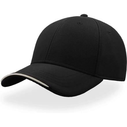 Atlantis Headwear Estoril Cap Recycled AT422 - Black - One size