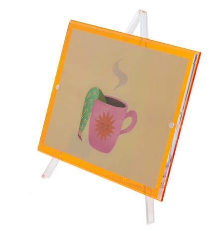 Fotolijst art oranje 20x15cm