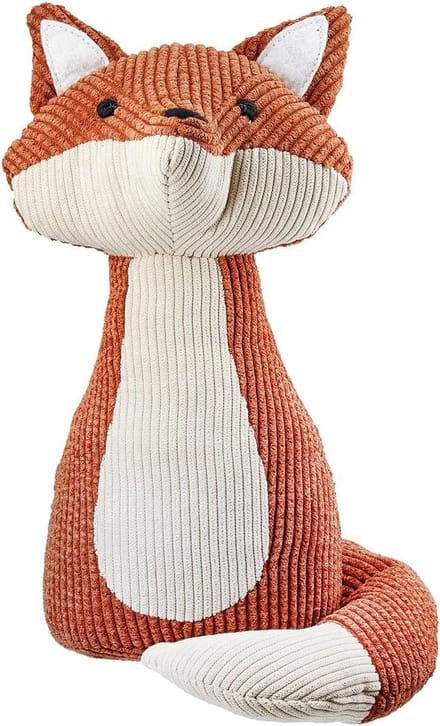 Zware Deurstopper - Deurfixer Vos - Deuren Open Houden - Decoratief Design - 28 cm Hoog - Bruin
