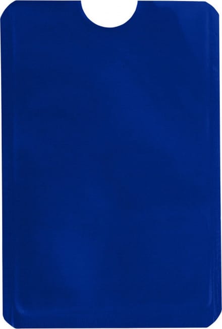 RFID bankpas beschermer - Kaarthouder Soft - Anti-Skimming - Blauw