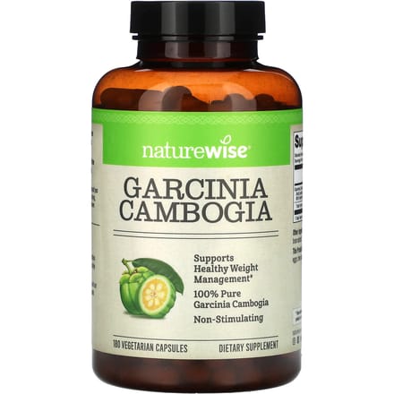 NatureWise, Garcinia Cambogia, 180 vegetarische capsules