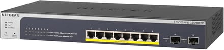 10-Poort Gigabit Ethernet LAN PoE+ Switch - Smart Managed Pro met 8 PoE+ 190W en 2 SFP