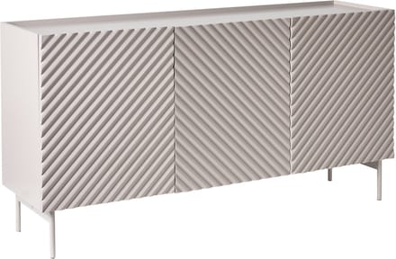 YARAKA - Dressoir met 3 deuren - Lichtbeige - MDF