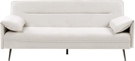 VAYLA - Slaapbank - Gebroken wit - Polyester