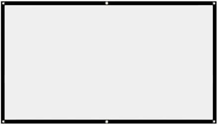 Projectiescherm - Beamer scherm - Thuisbioscoop maken - Kreukvrij ontwerp - 72 inch - Wit