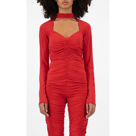 Daily Paper Chilli Pepper Hoeda Top Größe: XS | Longsleeves Outlet | Damen