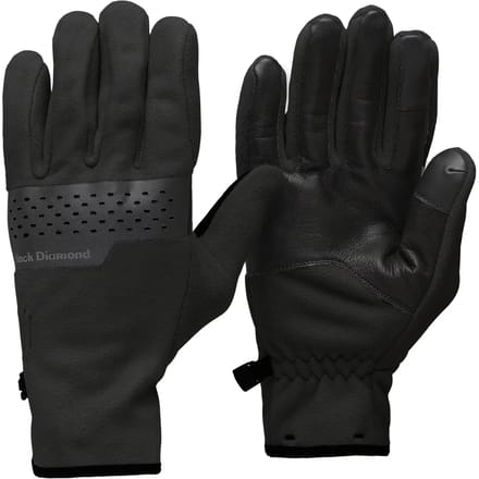 Leren handschoenen Black Diamond Alpine Fleece