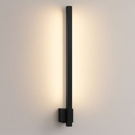 KS Verlichting Bar Muurlamp Zwart