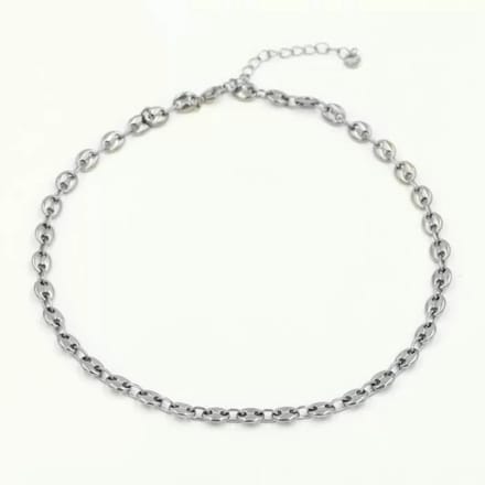 ketting - schakels - stainless steel - cadeau tip