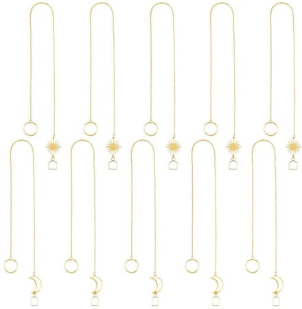 Cosensi - Set van 10 Suncatchers Kettingen voor Vensterdecoratie