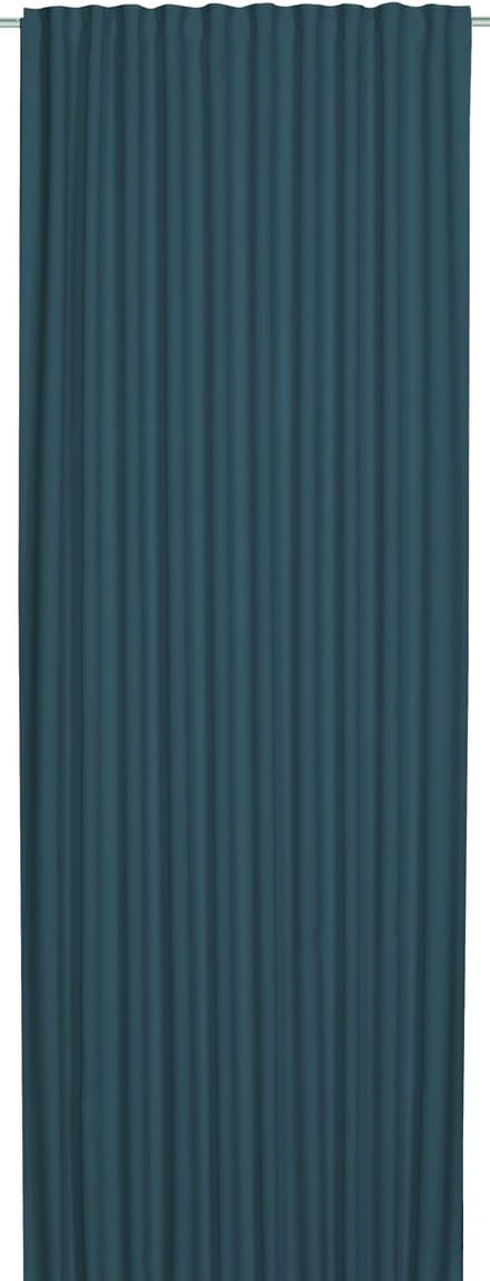 Elbersdrucke Gordijn met verborgen lussen Midnight 255x140 cm petrol