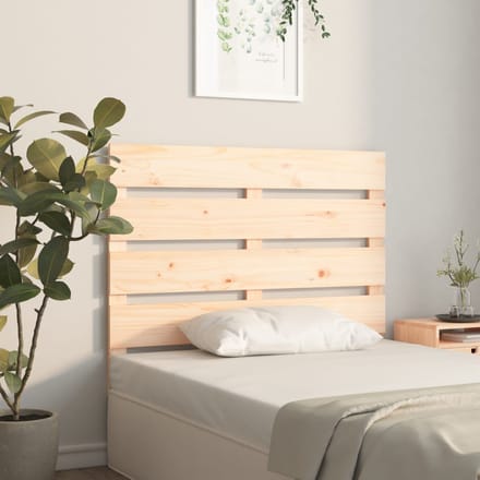 vidaXL - Hoofdbord - 90x3x80 - cm - massief - grenenhout
