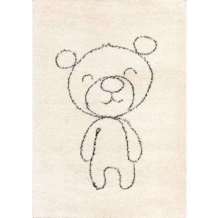 Slaapkamer tapijt Yellow Tipi Teddy Bear