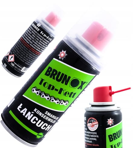 Brunox Top-Kett - Kettingzaagolie - 100ml Spray - Roestbestendig