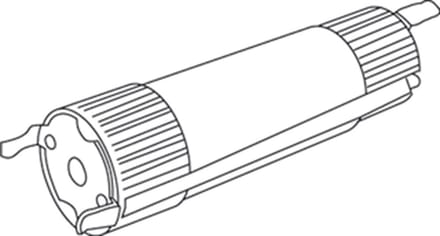 Kleinhuis Smeltpatroon adapter sleutel