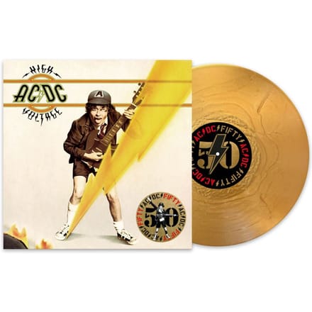 AC/DC - High Voltage (50th Anniversary Gold Vinyl) Coloured Vinyl